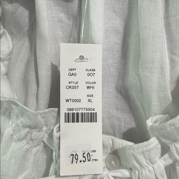 J. Crew Ruffle-Trim Button-Up Top - Picture 7 of 9